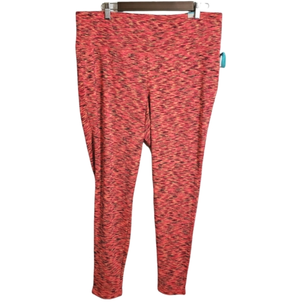 LIVI Active Space Dye Leggings & Hair Tie Women's Size 18-20 NWT